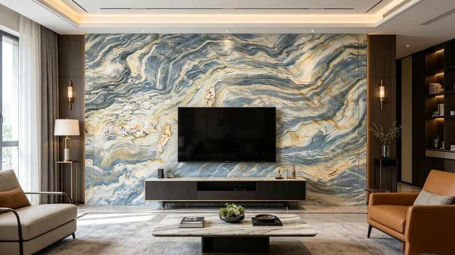 Blue Silk Quartzite — Application