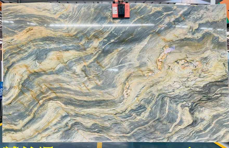 Blue Silk Quartzite — Slab