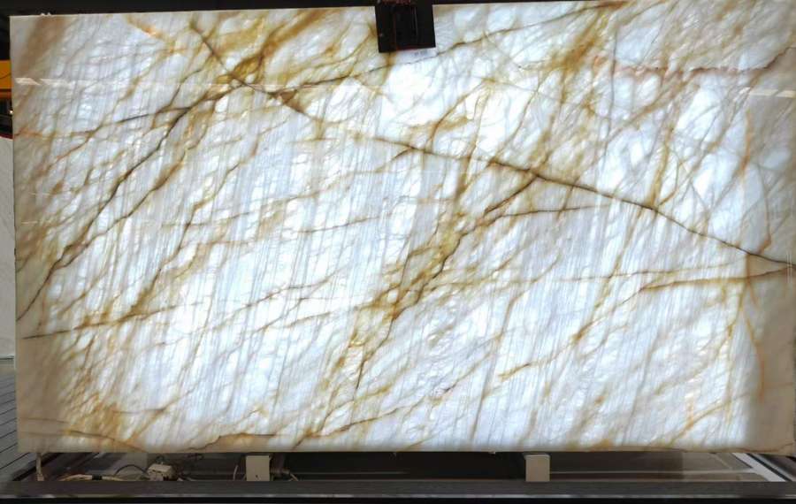 Brazil White Crystal — Slab
