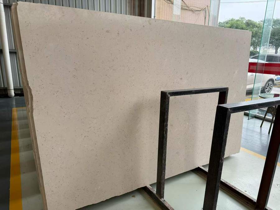 Castle Beige Limestone — Slab