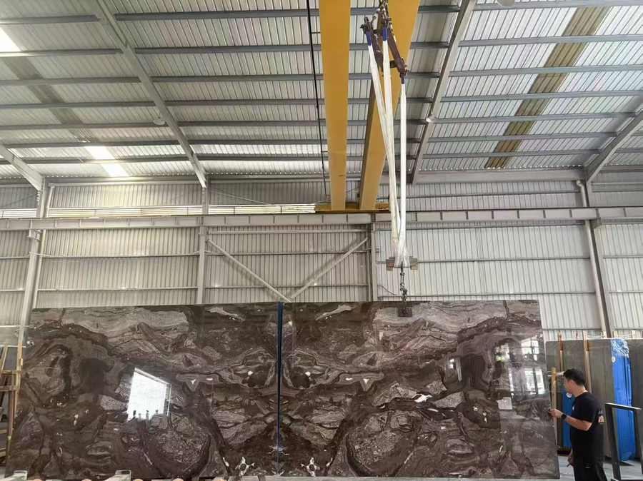 Chinese Venice Brown — Slab