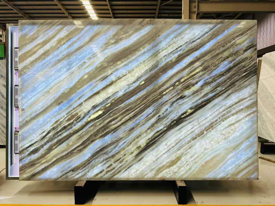 Crystal Blue — Slab