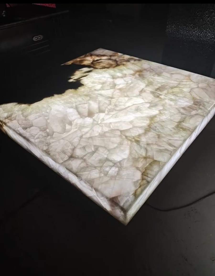 Crystal White Onyx — Application