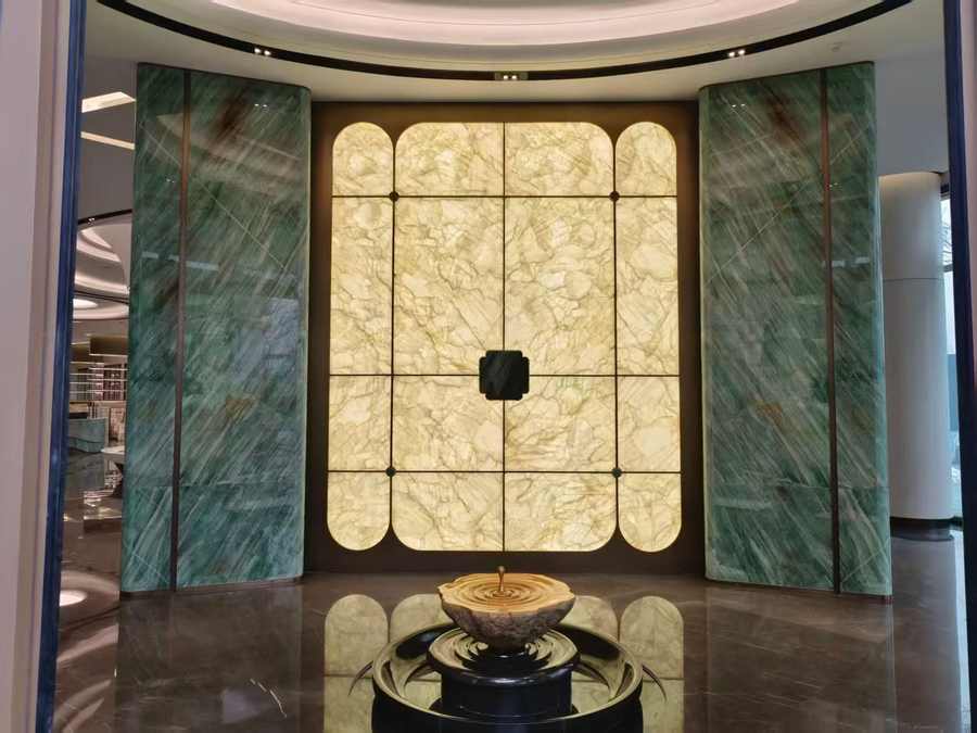 Crystal White Onyx — Application
