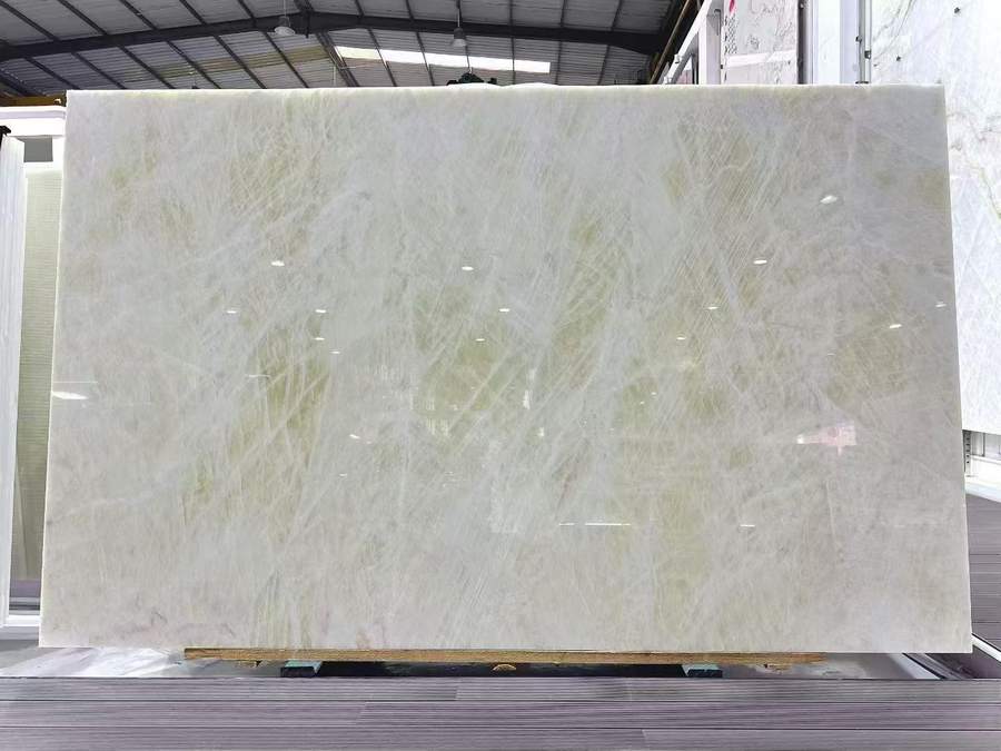 Da Vinci White Onyx — Slab