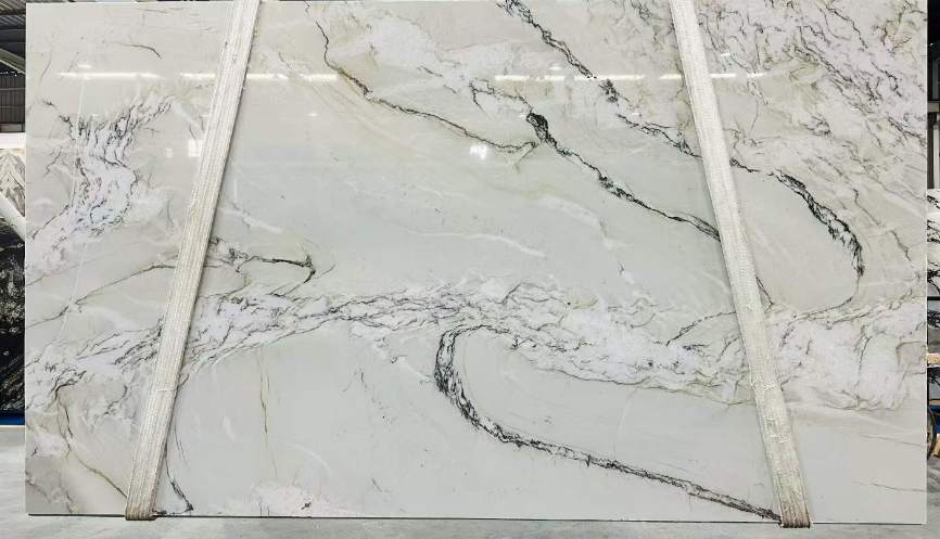 Glacier Crystal Quartzite — Slab