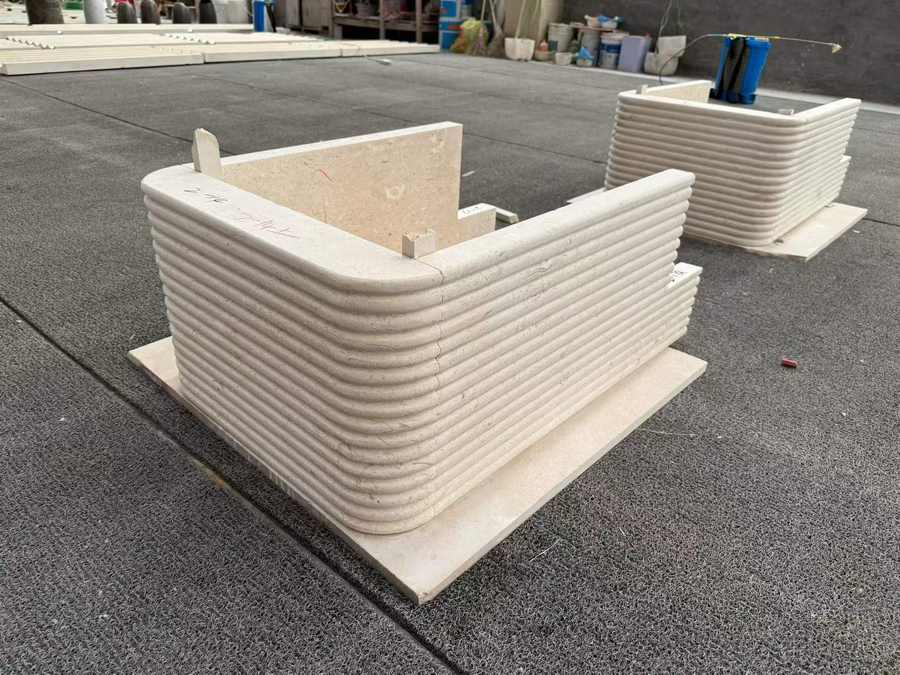 Moon Cream Beige — Slab