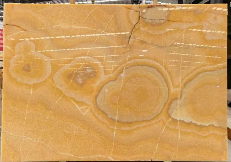 Organe Yellow Onyx — Slab