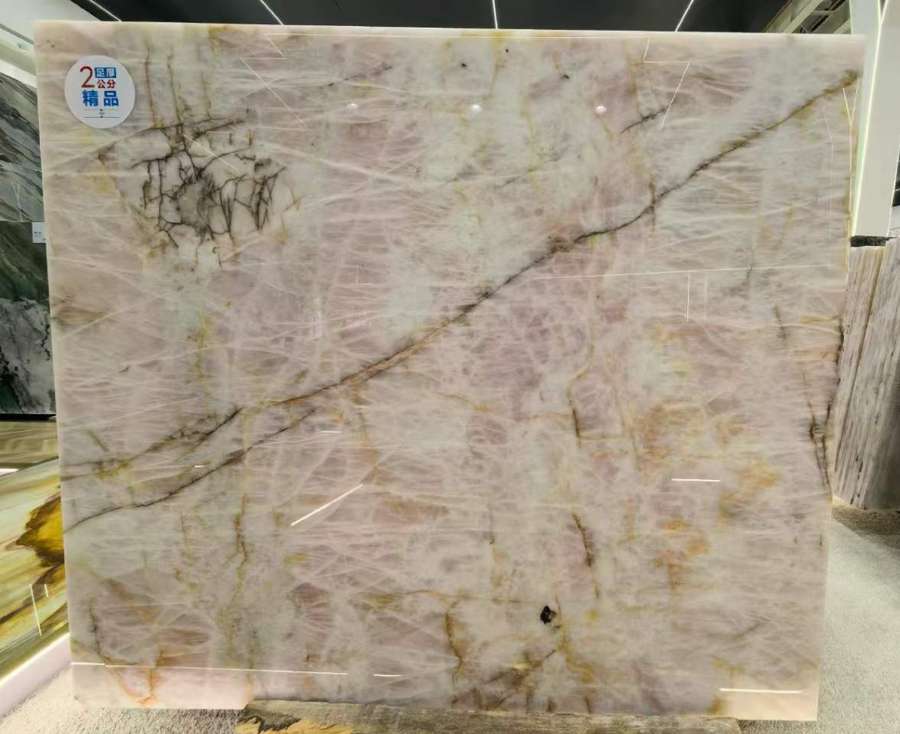 Pink Crystal — Slab