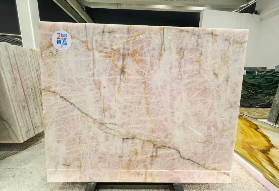 Pink Crystal — Slab