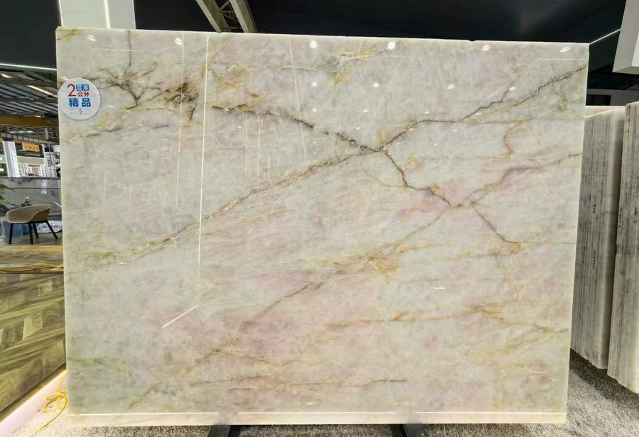 Pink Crystal — Slab