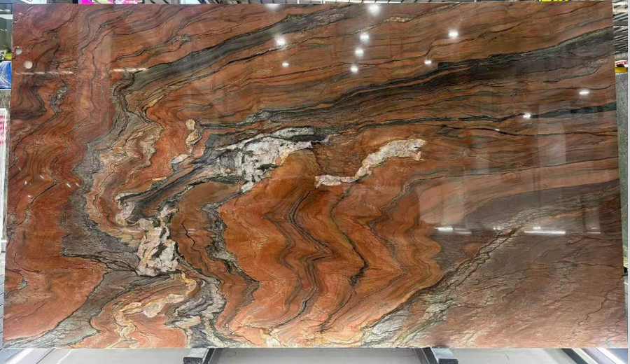 Red Silk — Slab