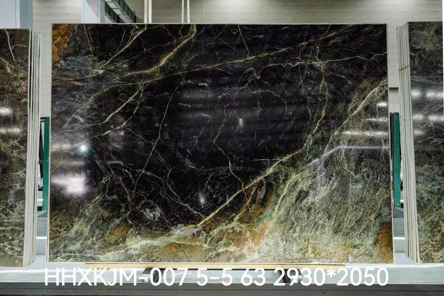 Starry Golden Vein Quartzite — Slab