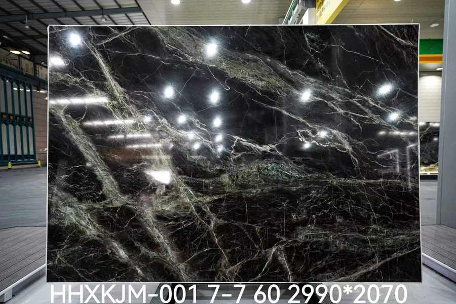 Starry Golden Vein Quartzite — Slab