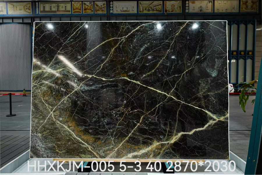 Starry Golden Vein Quartzite — Slab